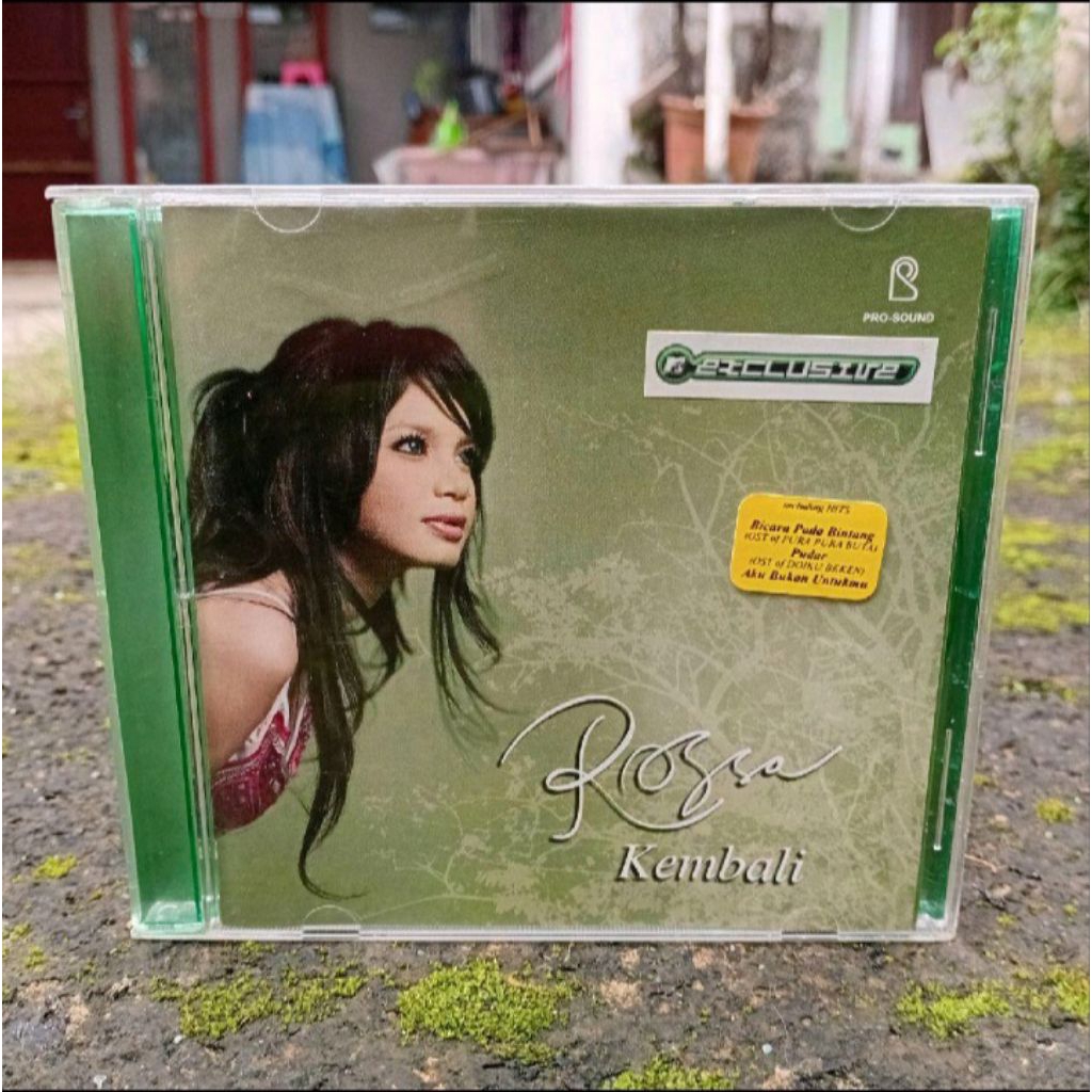 Rossa Kembali (2000, Pro-Sound) Original Indonesia CD
