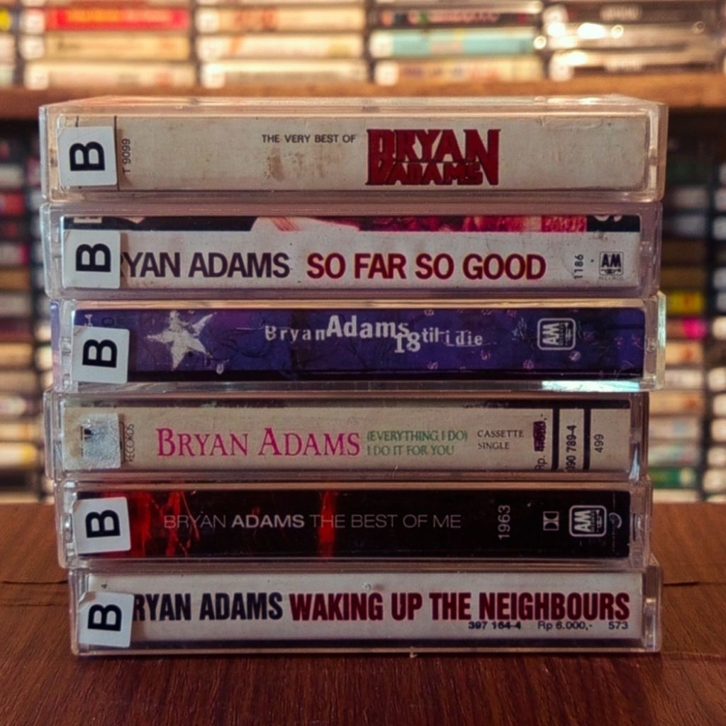 Kumpulan Kaset Pita Bryan Adams