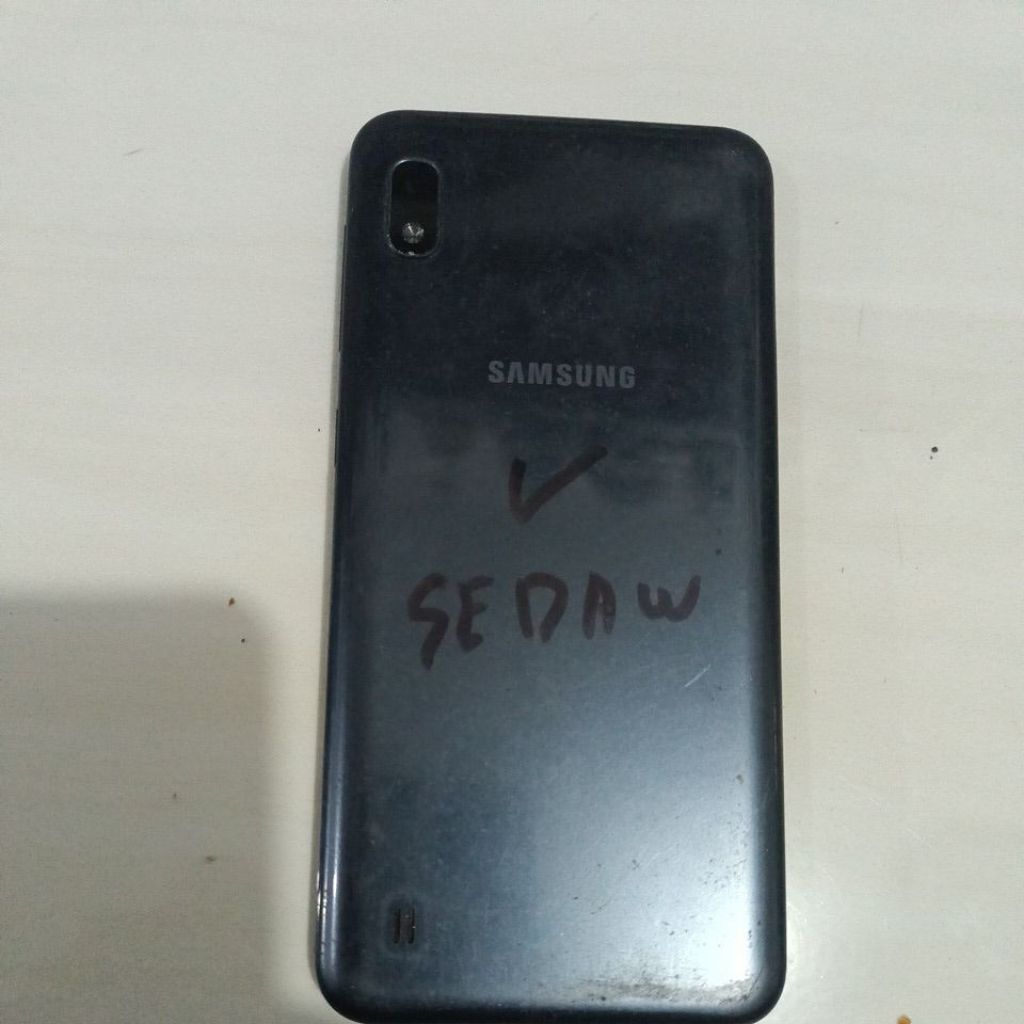 Lcd Tc Hp Samsung A10 kondisi Lcd Sedaw Cabutan Normal OK