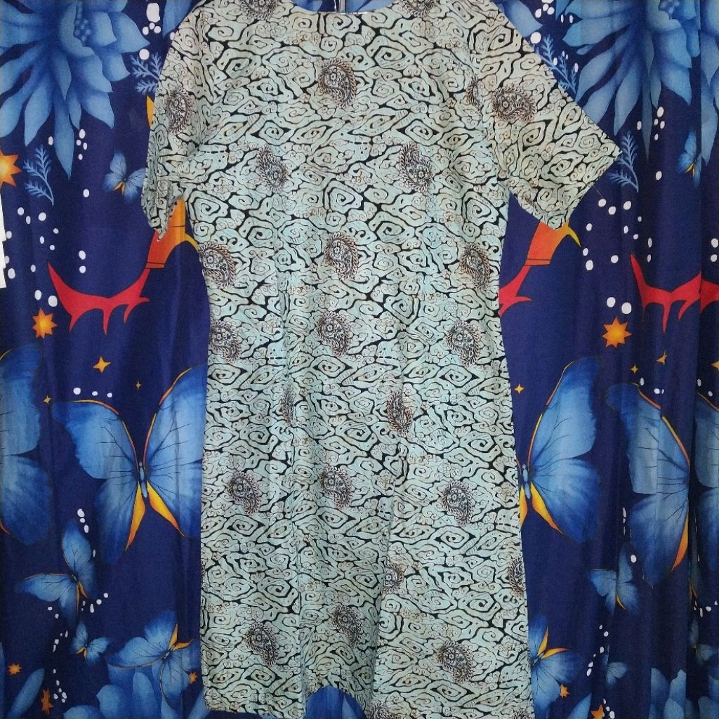 [SECOND] Daster Dress Katun Motif Batik