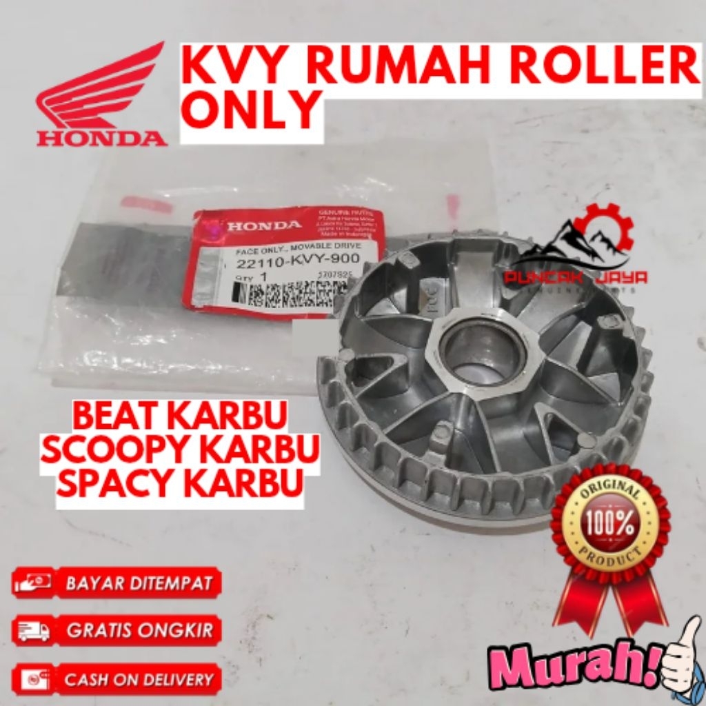 RUMAH ROLLER ONLY ORIGINAL HONDA KODE KVY, RUMAH ROLLER ONLY BEAT KARBU, RUMAH ROLLER ONLY SCOOPY KA