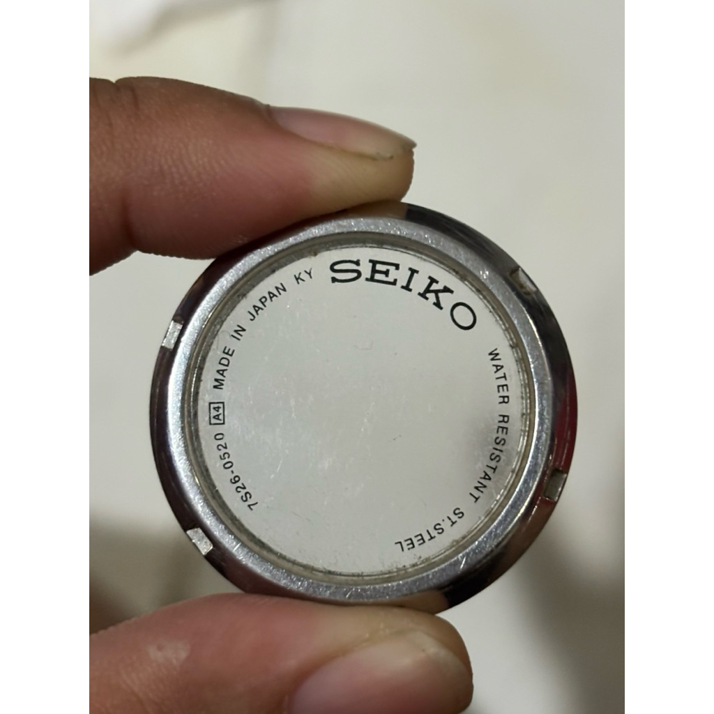 BACKCASE SEIKO TRANSPARAN