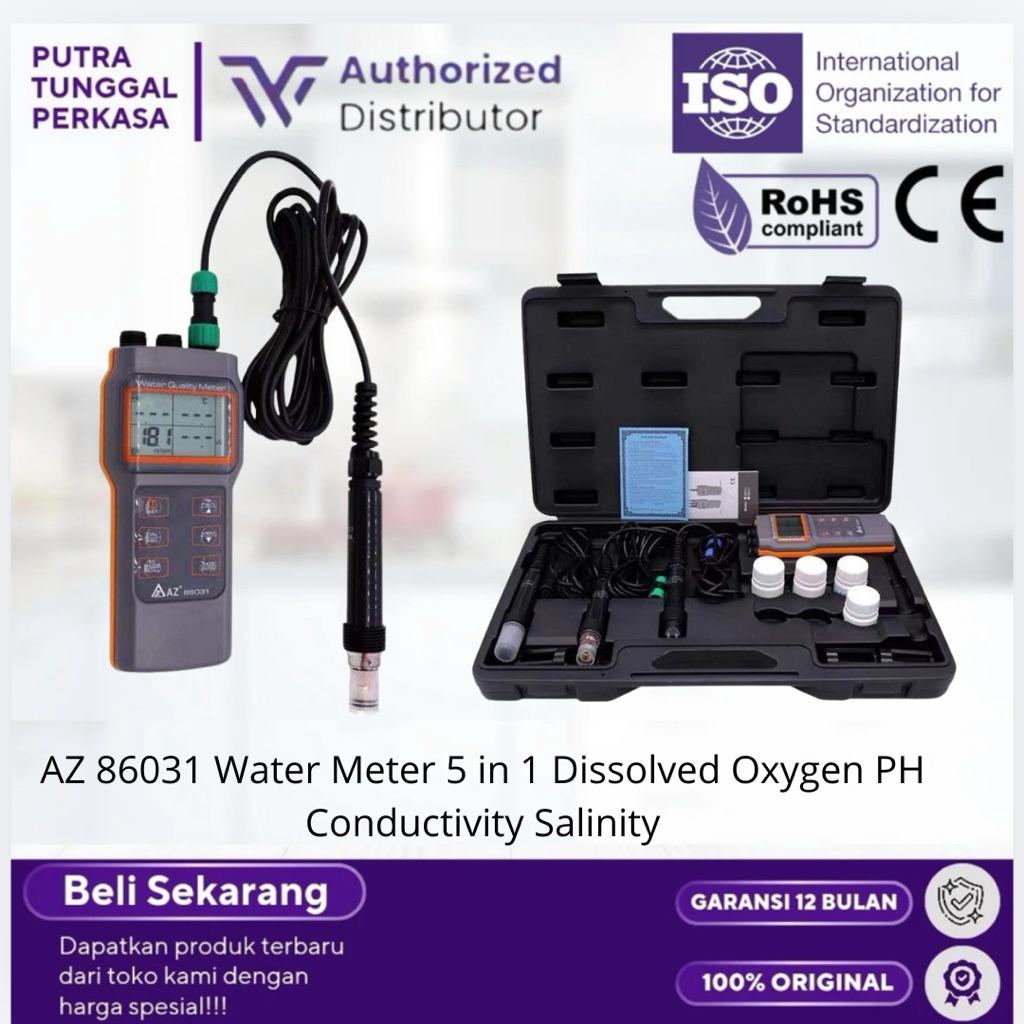 Water Meter 5 in 1 Quality Meter AZ Instrument 86031 / AZ86031 ( ORIGINAL )