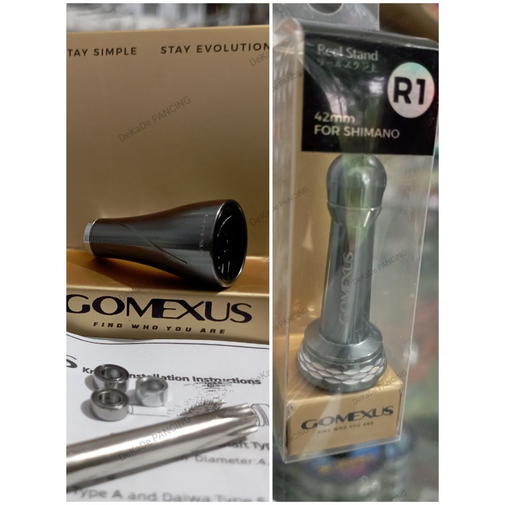 [SECOND] KNOB & REELSTAND GOMEXUS ACC REEL