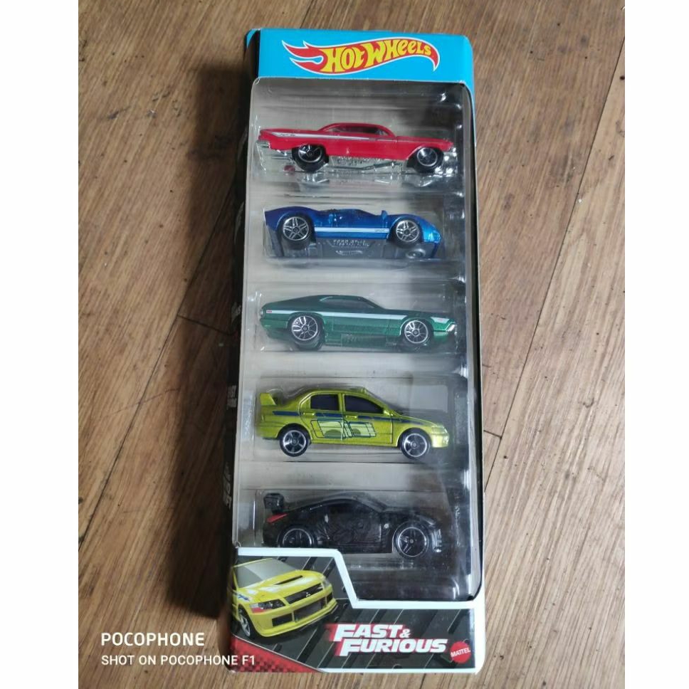 hot wheels fast furious gift pack Mitsubishi lancer evo 7 hijau nissan 350z drift king new segel dk 