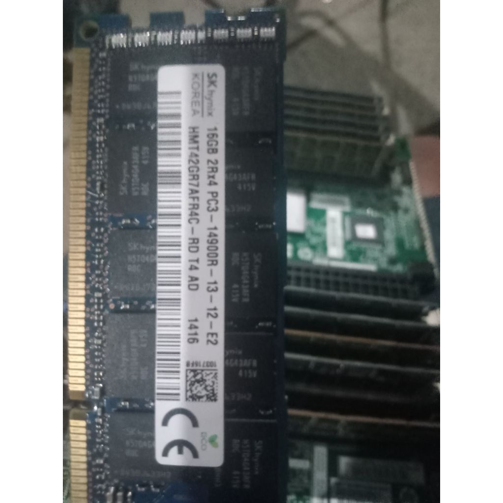 Ram server Ecc DDR3 16gb