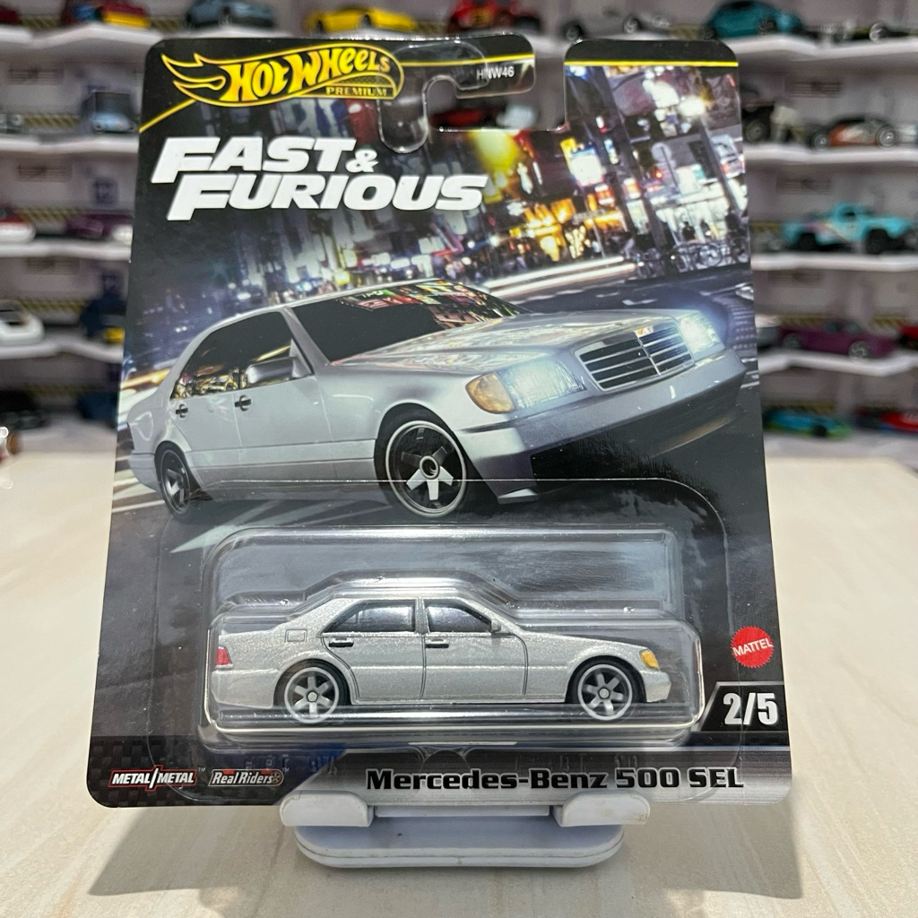 Hotwheels Premium Mercedes Benz 500 SEL