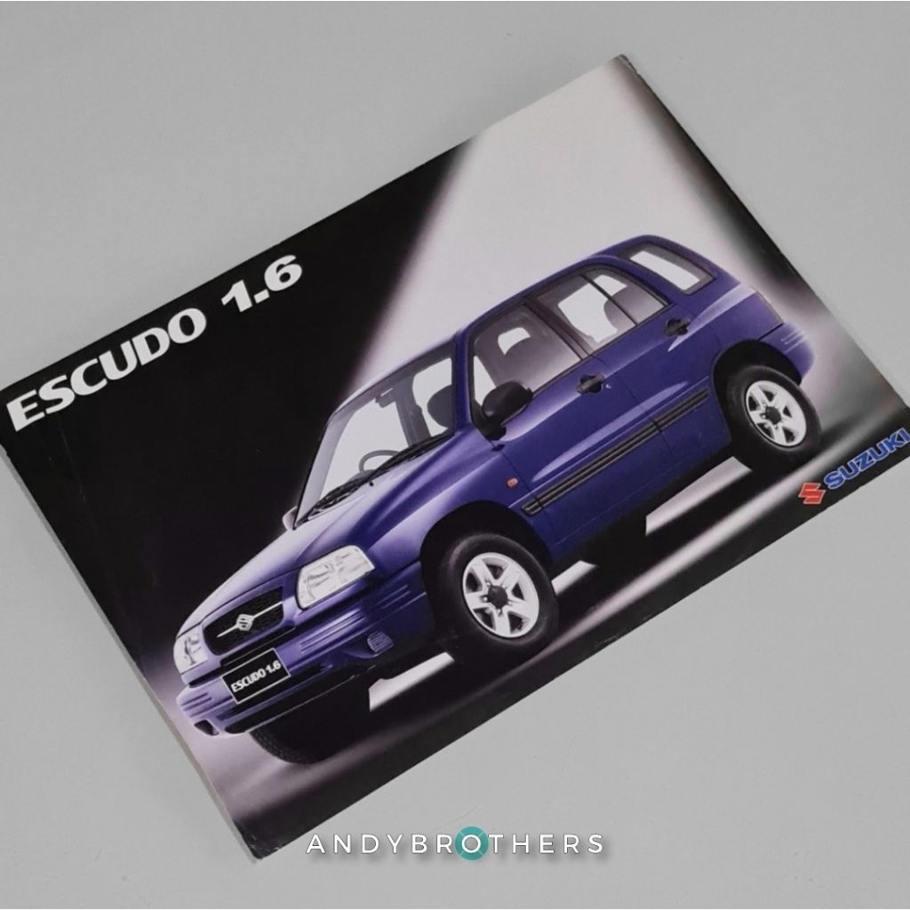 Brosur / Katalog / Flyer Suzuki Escudo 1.6 Gen-2 1998-2005 Original