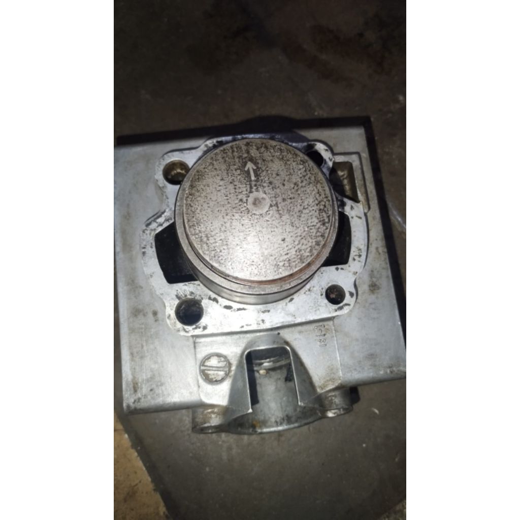 boring satria 2tak os 50 ori blum porting copotan unit