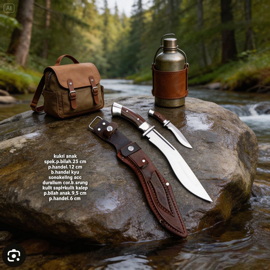 pisau set Rambo tactical survival outdoor