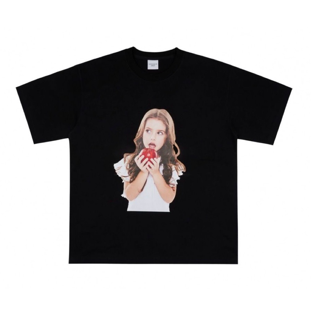 ADLV Apple Girl Tee Black Original / Kaos Acmedelavie Authentic