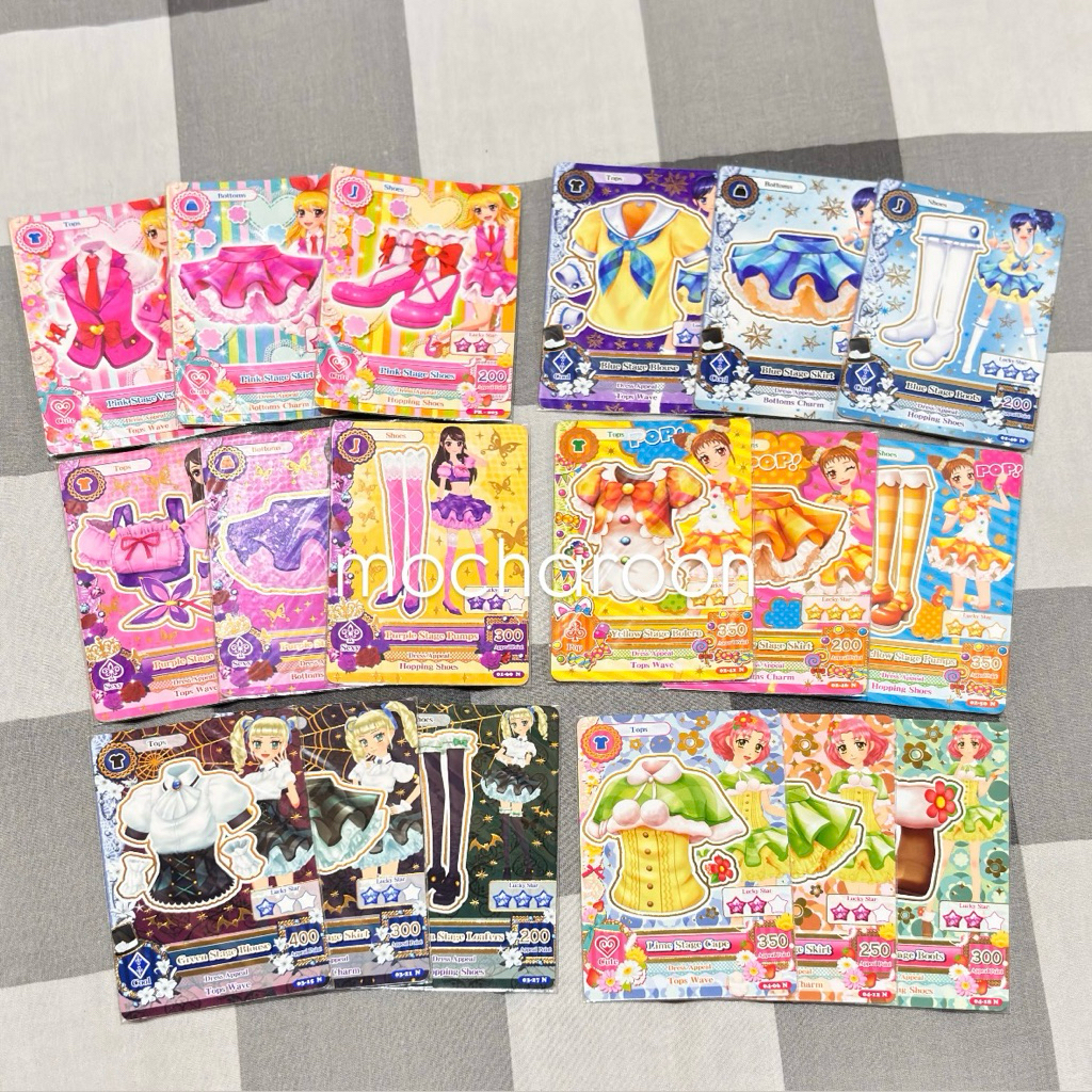 Aikatsu Cards Kartu Aikatsu Set Stage (BACA DESKRIPSI)
