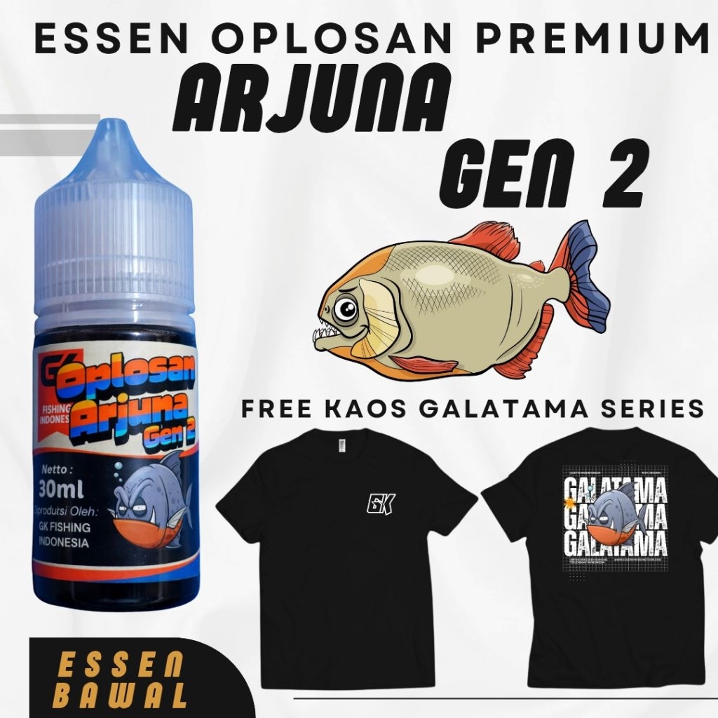 Essen mancing ikan Bawal Untuk Segala jenis media umpan Arjuna Gen 2