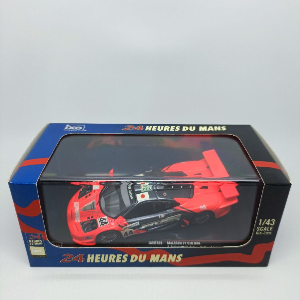Ixo Models McLaren F1 GTR #44 A. Nakaya - G. Ayles - K. Tsuchiya Le Mans 1997 1:43 Original