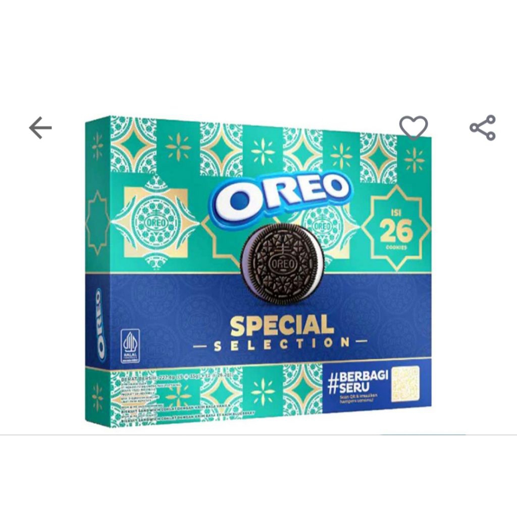 oreo gift box spesial selection 227