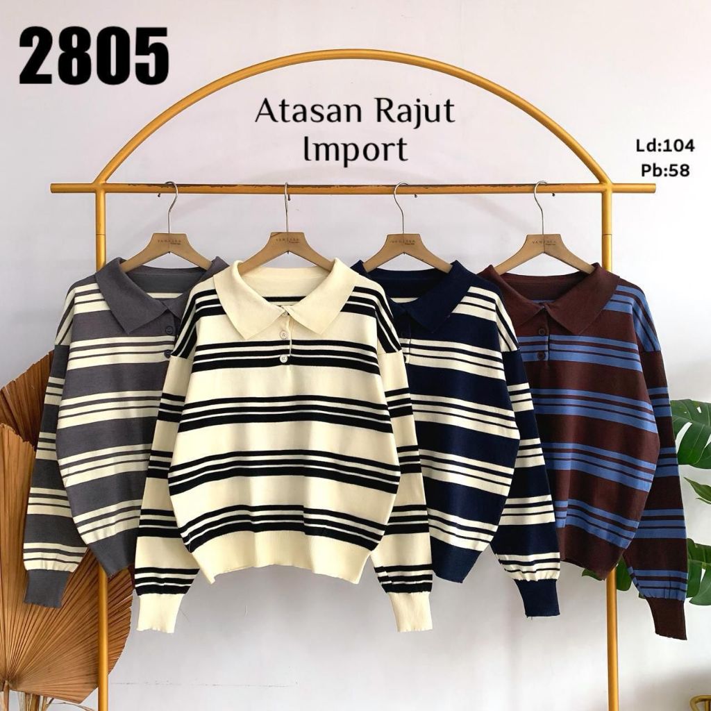 VANESSA VNS ATASAN RAJUT IMPORT LD 104CM PB 58CM IMPORT BKK PREMIUM