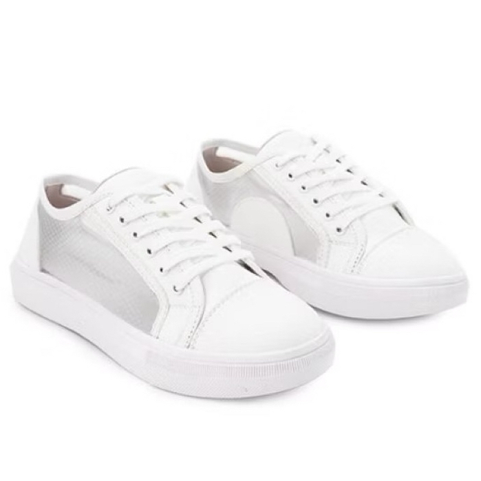 PSPGN.CO | original branded Hush Puppies cameo glass sepatu wanita sneakers lace up