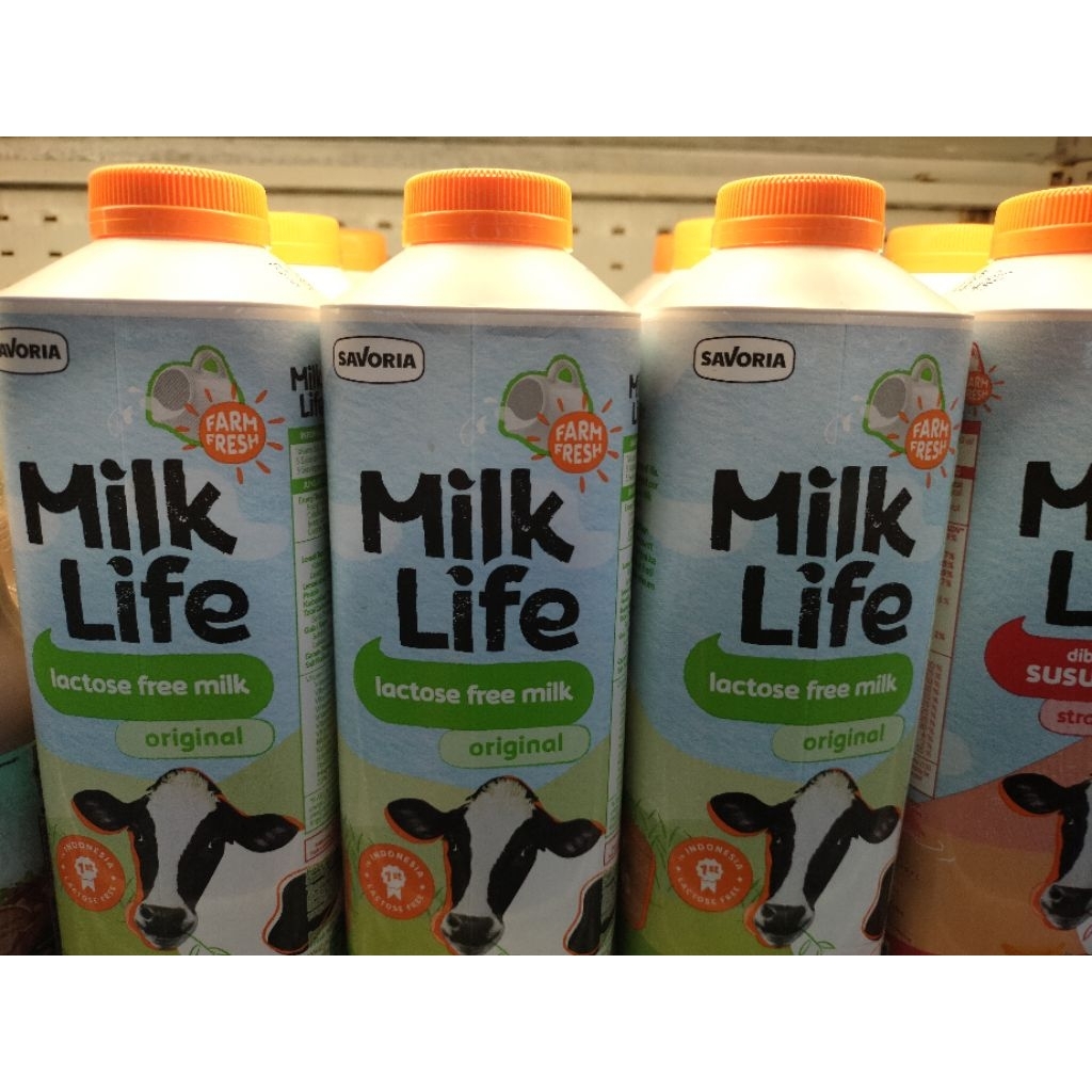 MILK LIFE LACTOSE FREE MILK ORIGINAL 1000.L