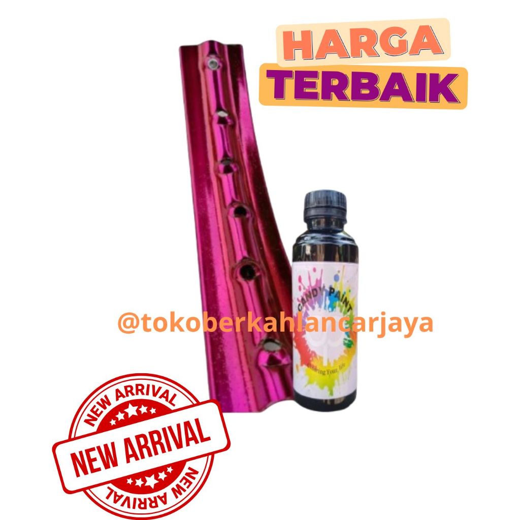 (OLES) 250 ML CANDY PAINT CAT OLES CAT VELG CAT PEWARNA LOGAM OLES CAT PERAWATAN BODY MOTOR