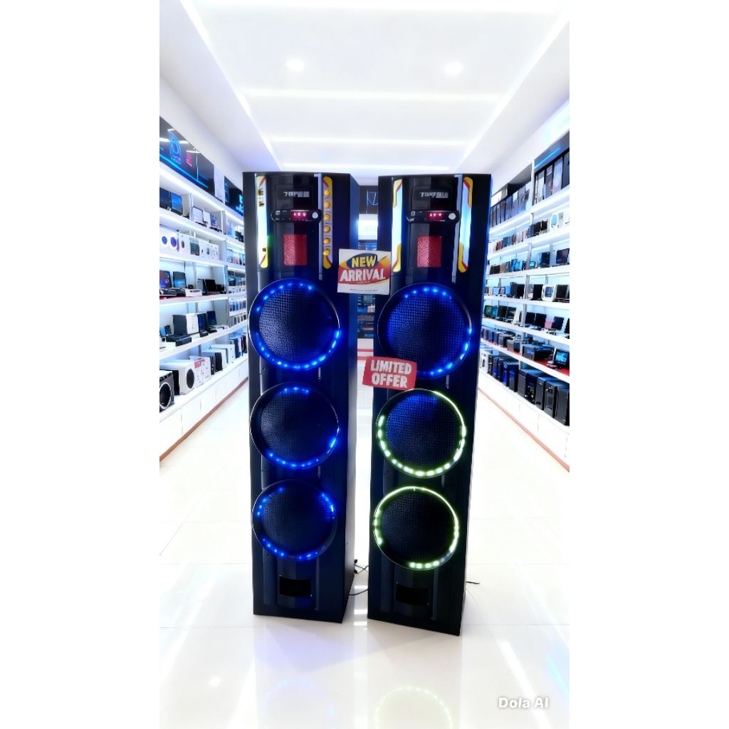 speaker Bluetooth Top Ten sb909bt dengan 3way speaker