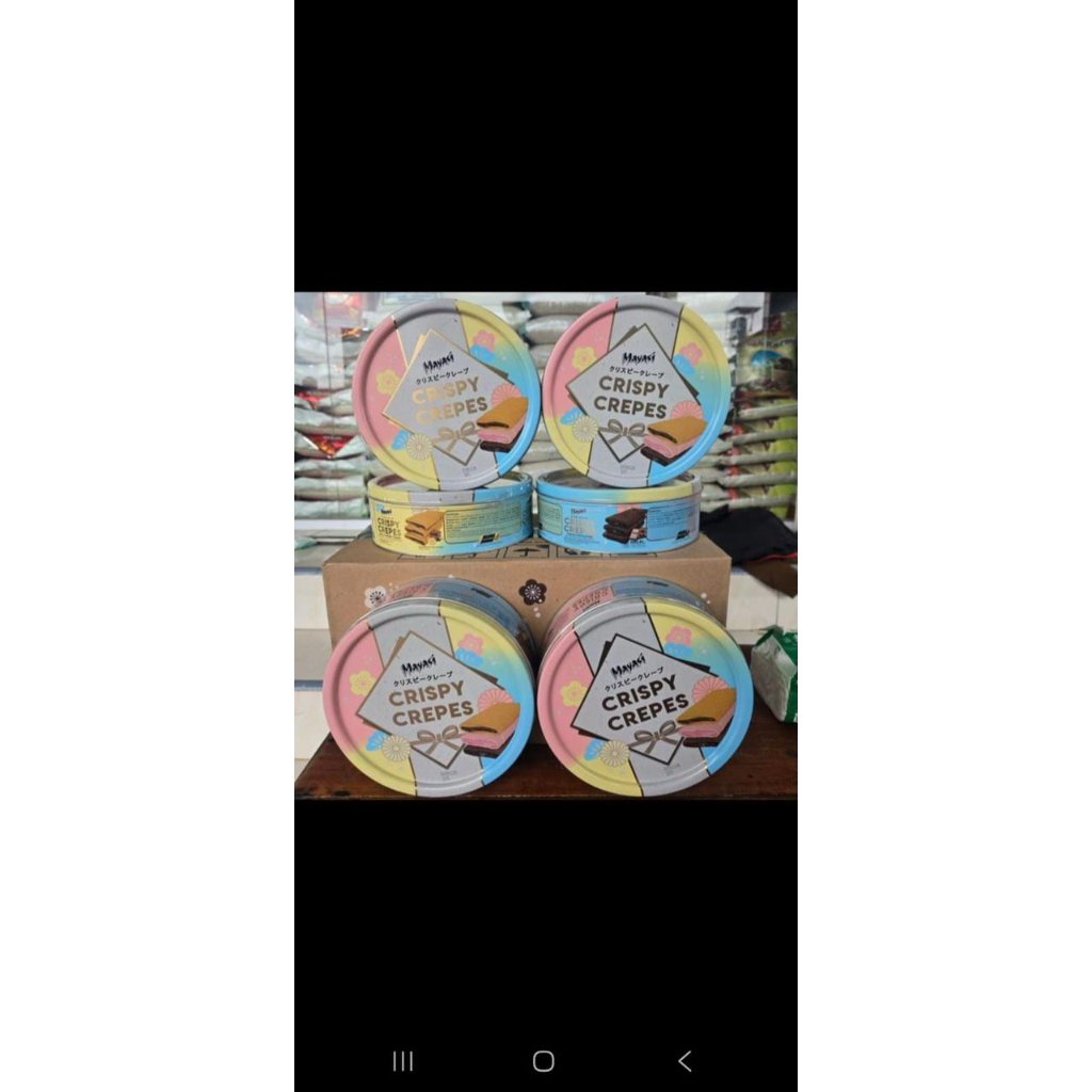 Mayasi Crispy crepes