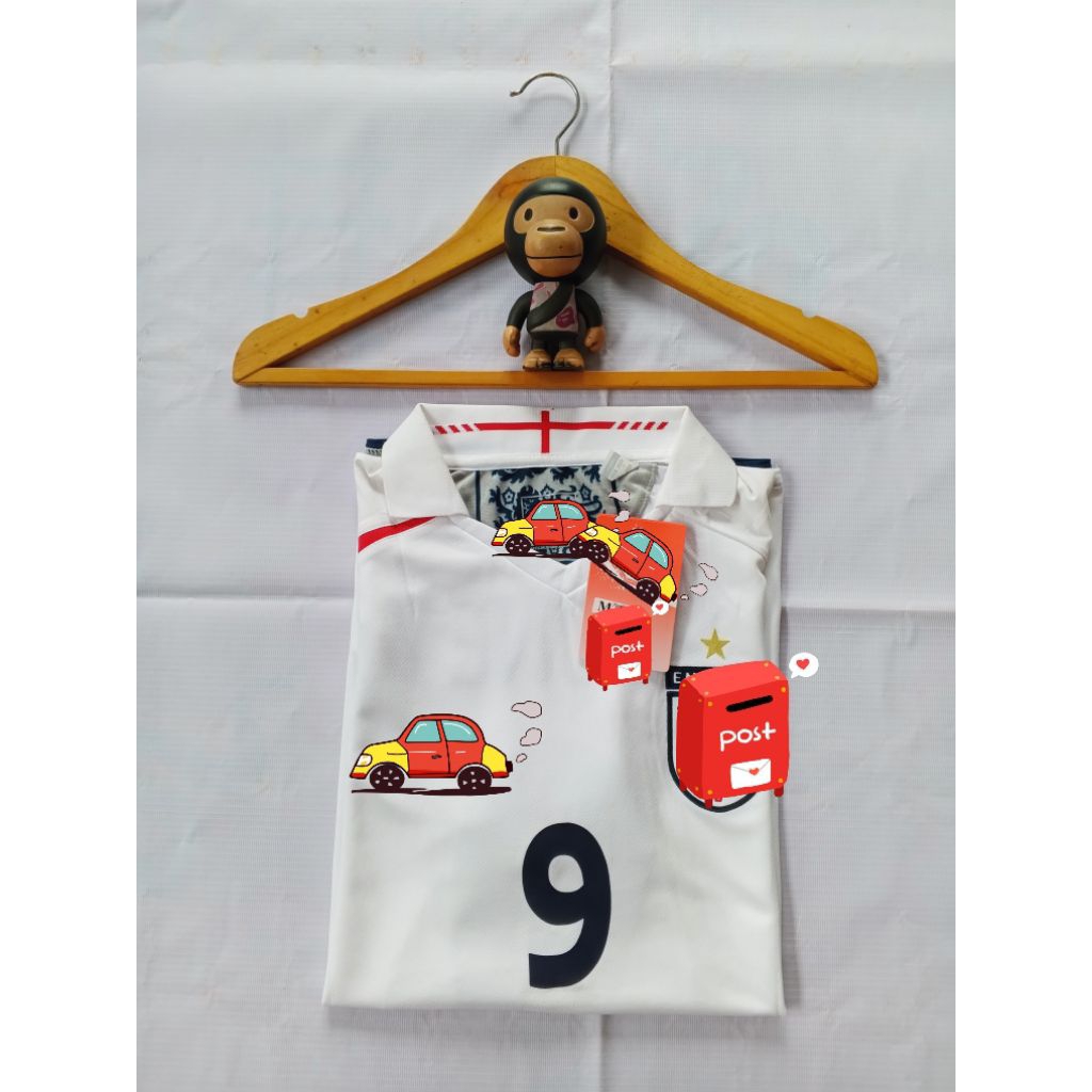 Jersey Eng Home 2006 "ROONEY"