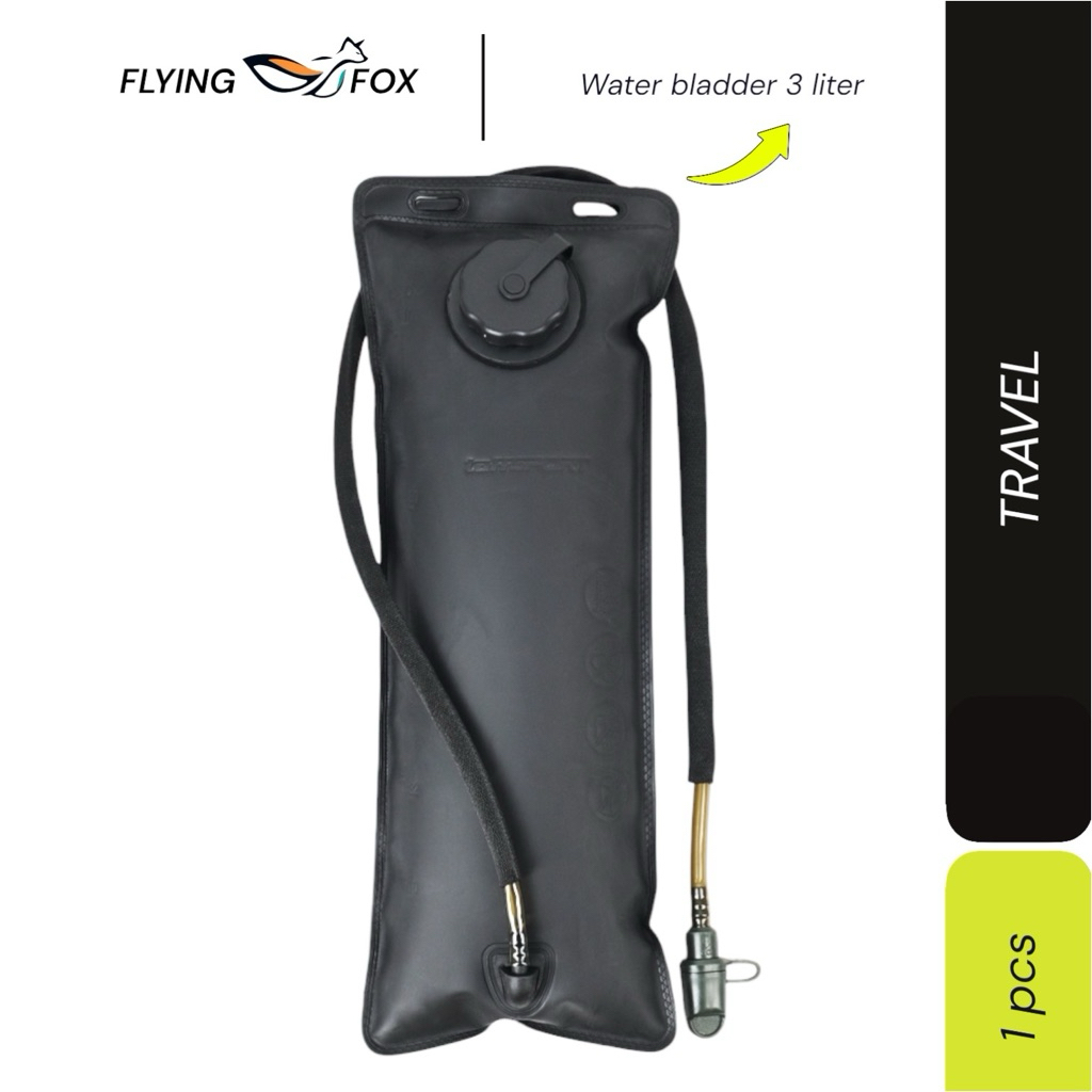 Bonlex Botol Minum Lipat Outdoor Travel Water Bag BPA Free 3L - Y8 - Black water bag
