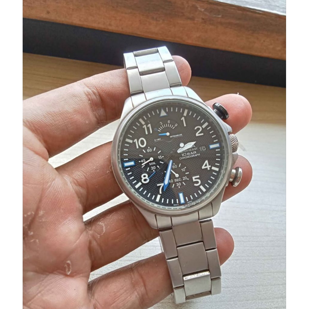 ALBA chronograph titanium