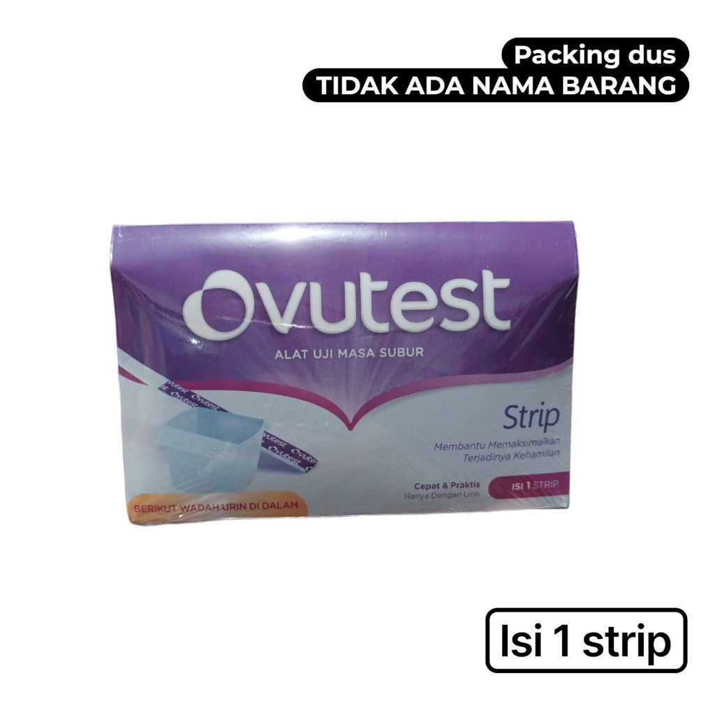 Alat Test Masa Subur Ovutest Strip - Alat Test Kesuburan