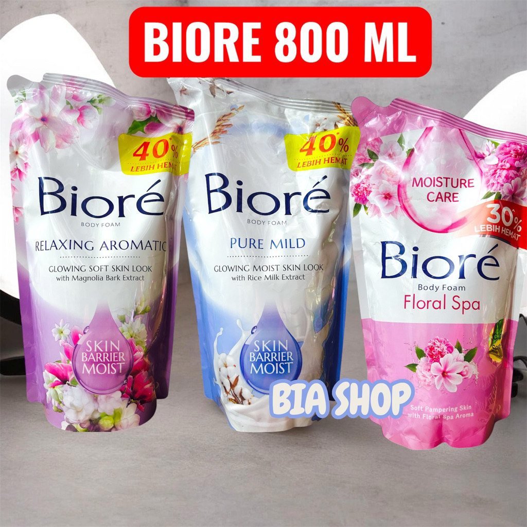 sabun Mandi Cair Biore 800 ML
