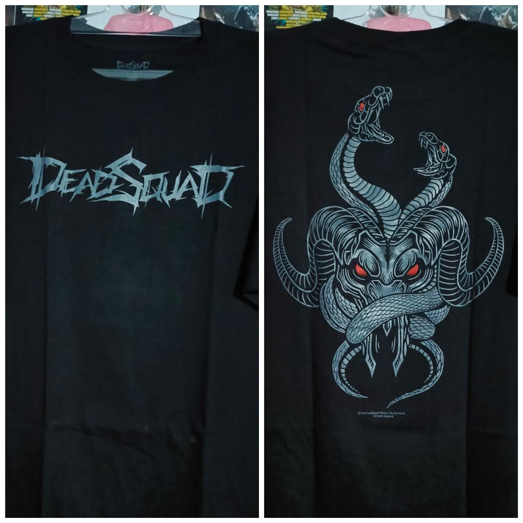 Ts deadsquad - snakegoat logo