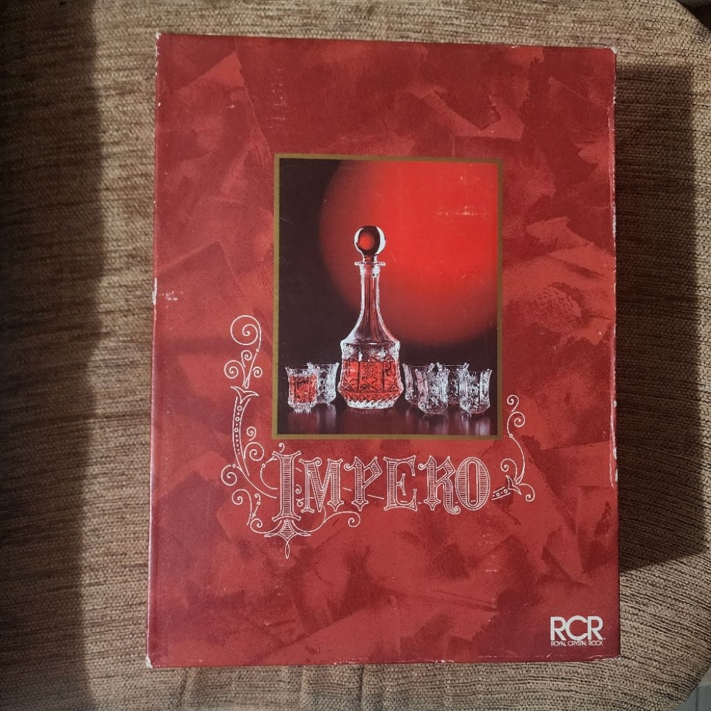 ROYAL CRYSTAL ROCK- RCR IMPERO- LEAD CRYSTAL 24%