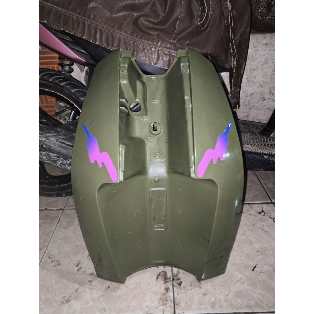 body sayap depan qingqi babymatic 50cc baru nos foto pemanis