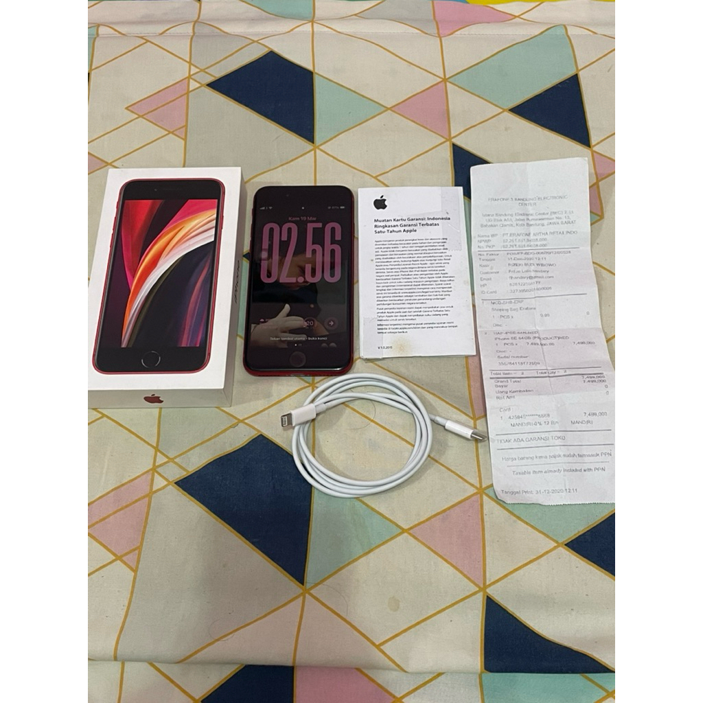Iphone Se 2020 Ibox Resmi 64Gb
