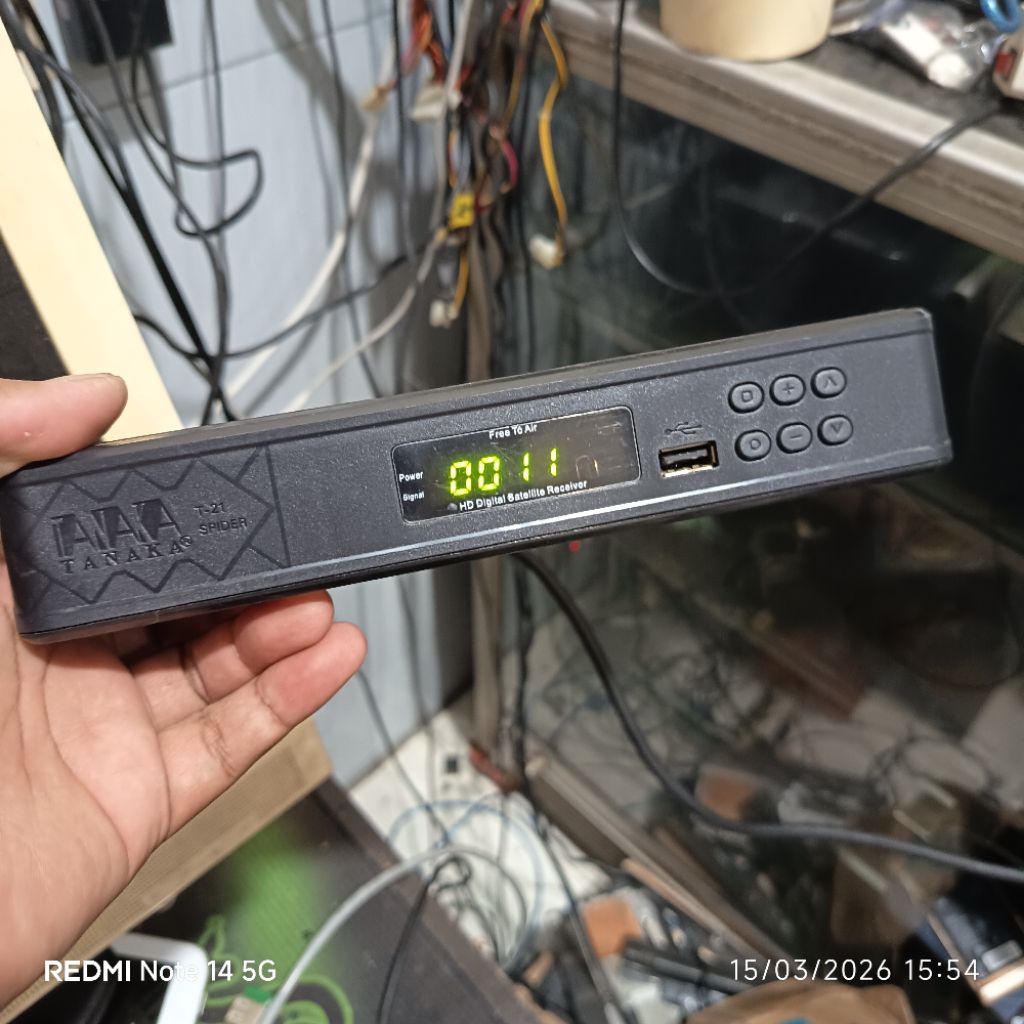 tanaka hd hdmi t21 spider reciever parabola ( Bekas )