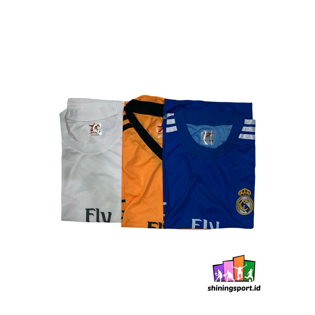 Jersey Bola Anak Hingga Remaja Retro Vintage Real Madrid Home Away 2013-2015 All Size Fit To XL 7 St
