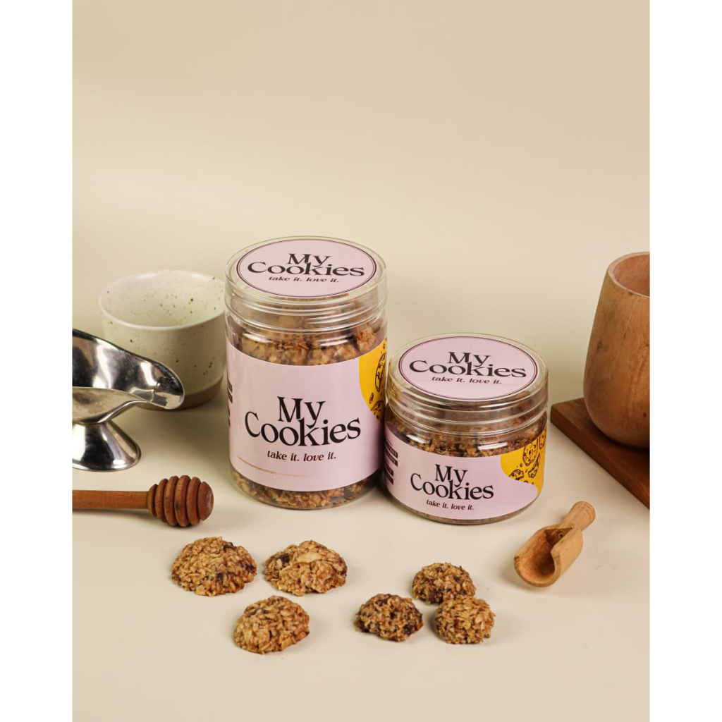 Oat Cookies Almond Premium MY COOKIES by My Dates