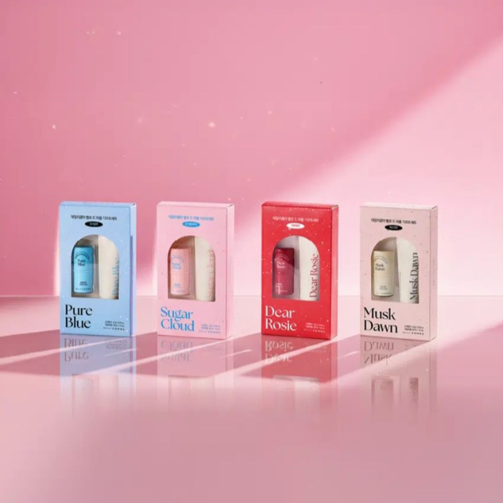 [READY] New Daiso Daily Comma Bello de Perfume Stick Solid Perfume + Cream Perfume Tube Gift Set