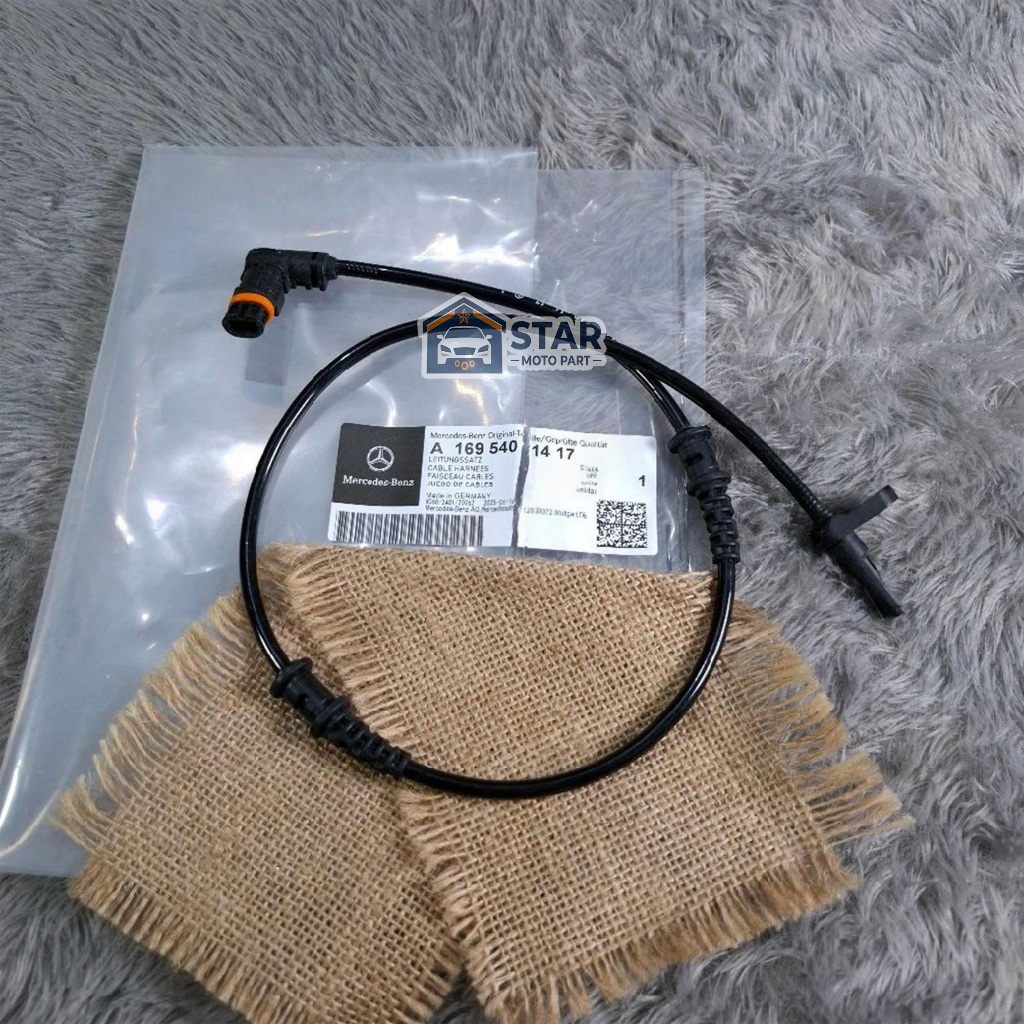 SPEED SENSOR ABS DEPAN MERCEDES W169 W245 A150 A160 A170 A180 B150 B160 B170 B180 ORIGINAL RPM SENSO