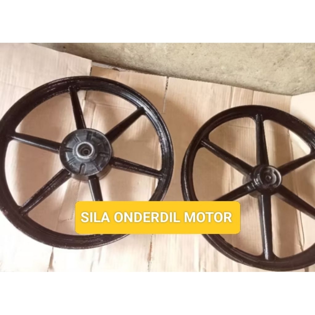 Velg Racing Smash New PNP Smash Old PNP Shogun PNP Tornado Depan Belakang Palang 6 Cabutan Kondisi P