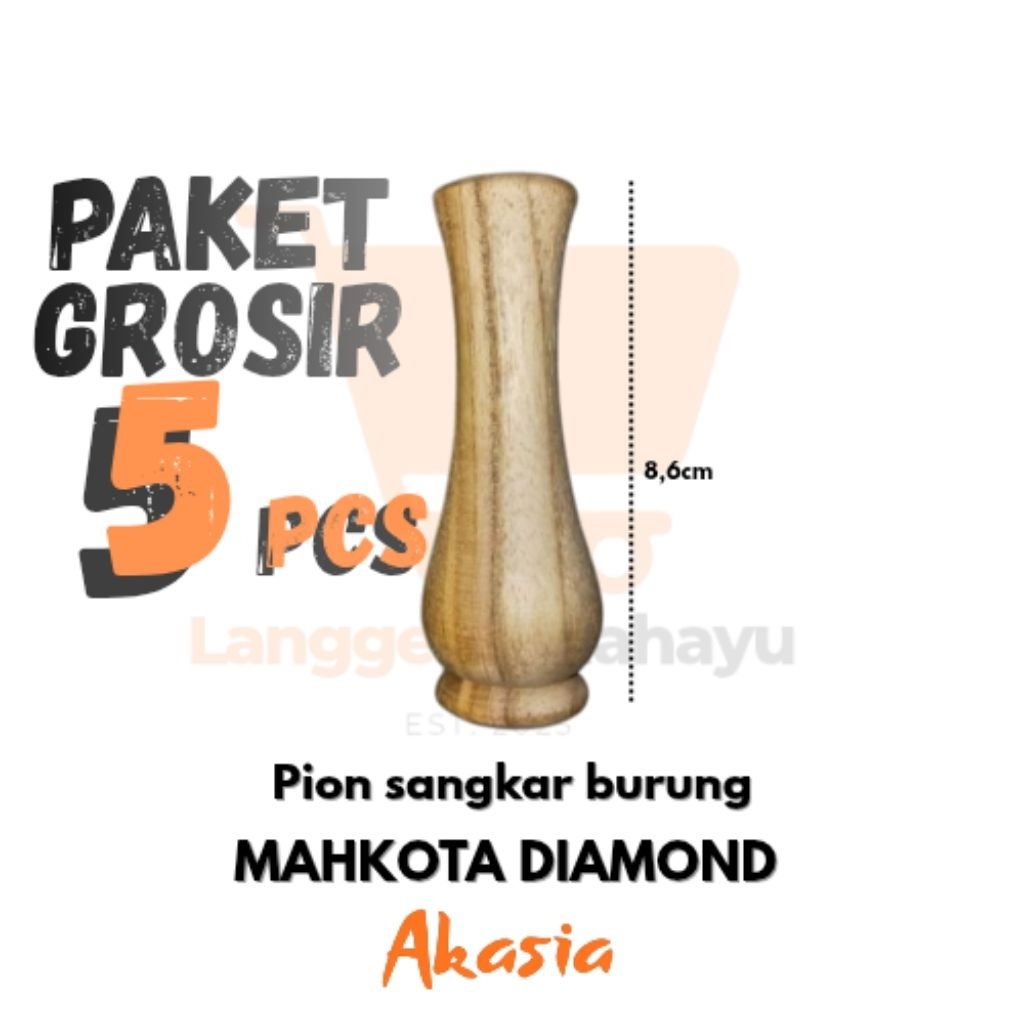 Pion sangkar Burung mentahan