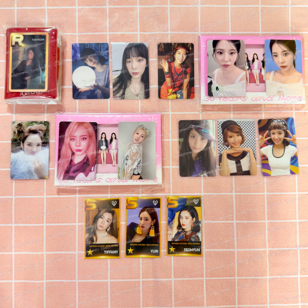 [ BACA DESC + PILIH J&T/SICEPAT ] PC PHOTOCARD SNSD GIRLS GENERATION ALBUM TAEYEON CONCERT ODD OF LO