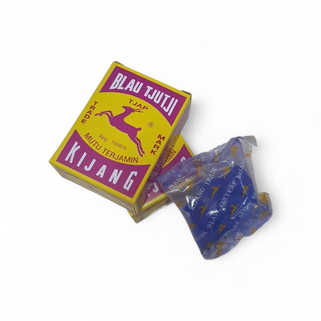 blau cuci pemutih pakaian blau tjutji cap kijang