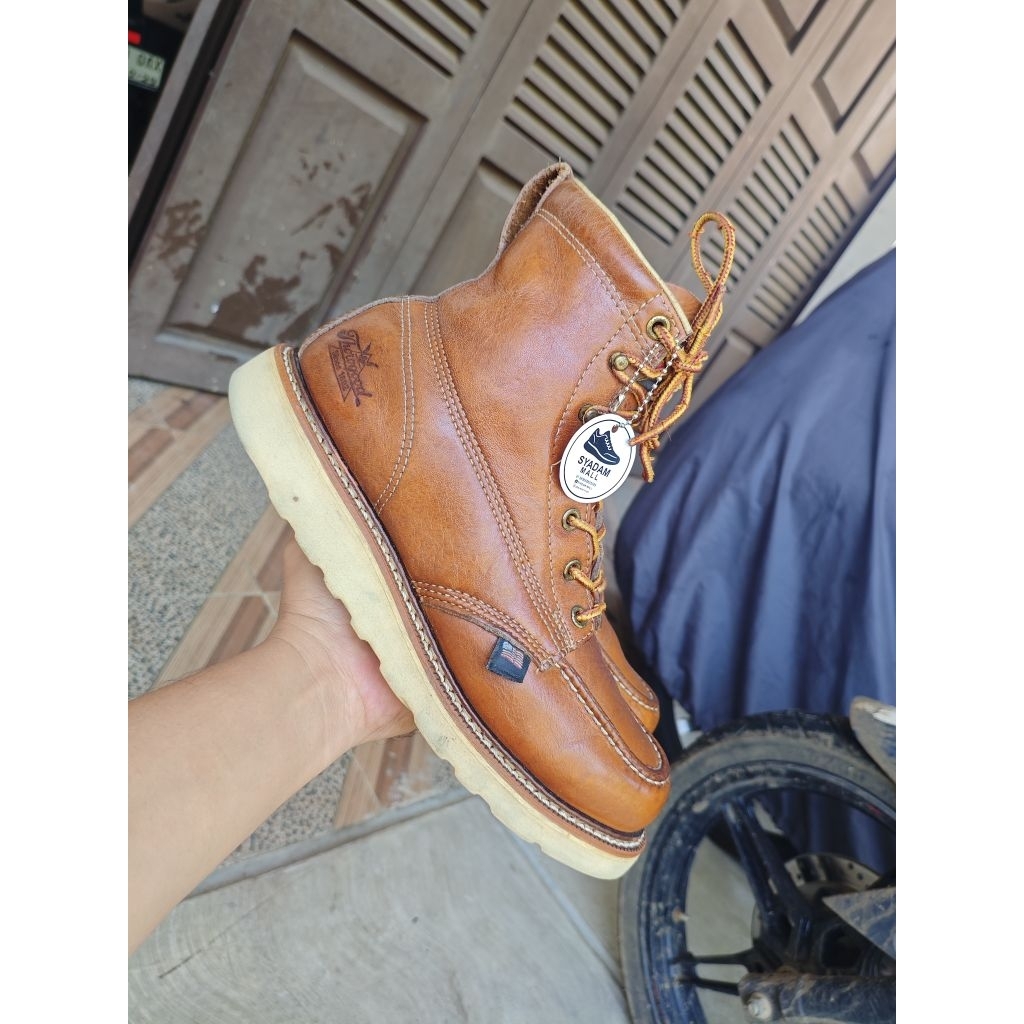 Thorogood Heritage 8D, 41,5/26 Fit 26,5 sepatu Boots keren masa kini