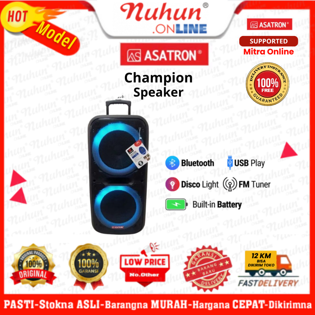 Asatron Speaker Portable Champion