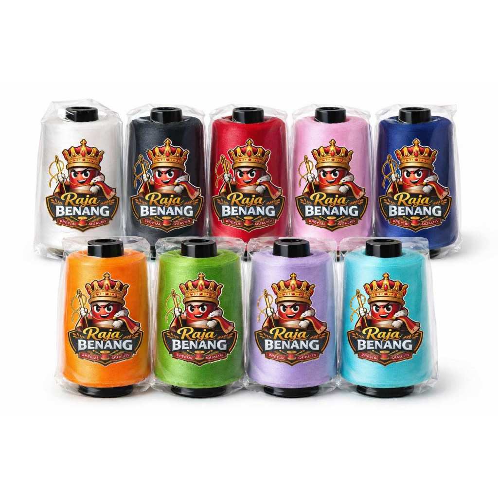 Benang Jahit 40/2 ( 1 PCS ) benang jahit 4000 yard/Benang jahit murah/benang jahit Raja Benang 31/to