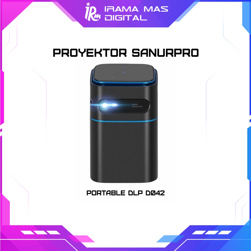 PROYEKTOR SANURPRO - PORTABLE DLP D042