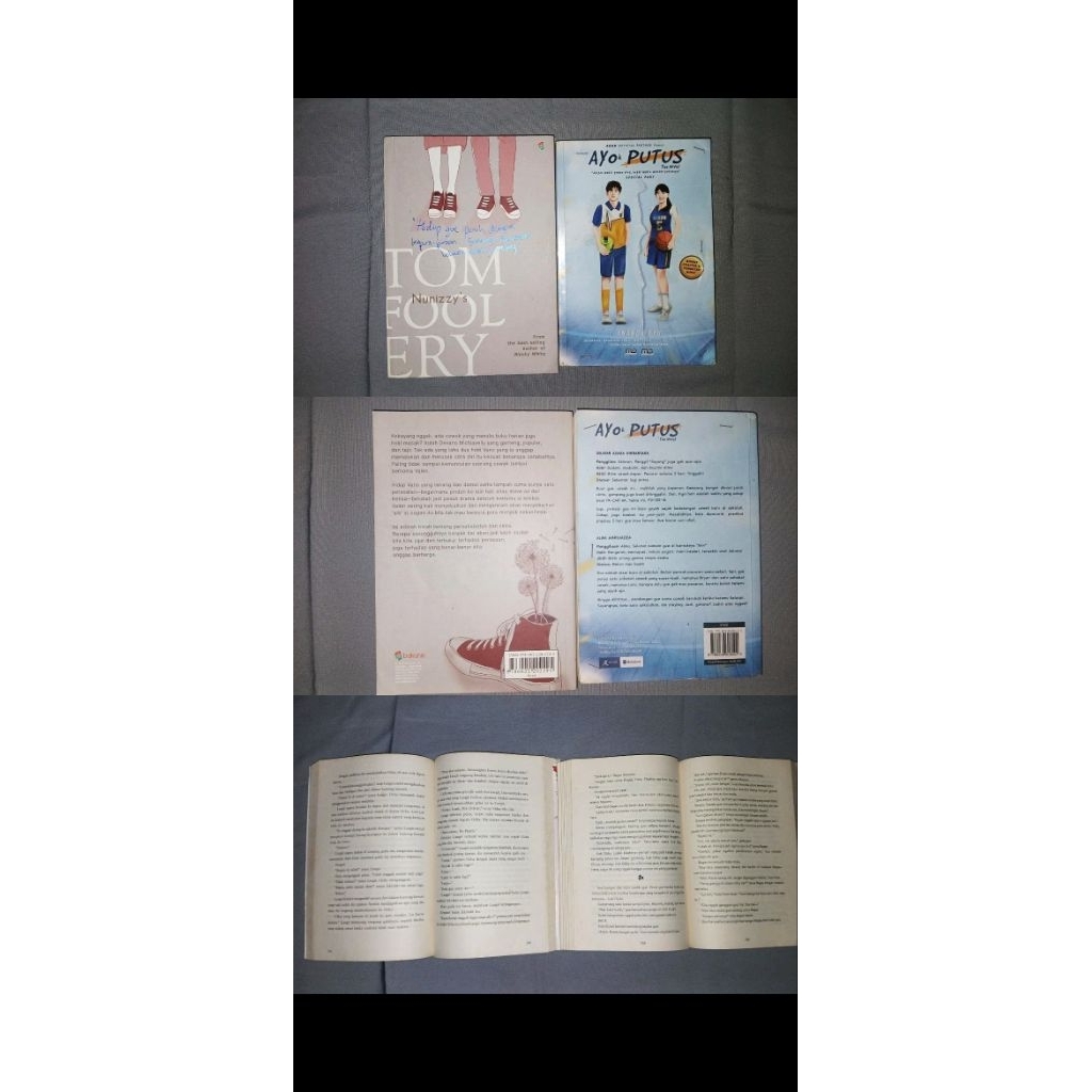 PROMO PRELOVED NOVEL AYO PUTUS & TOOM FOOL ERY