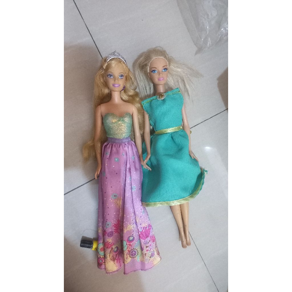 BARBIE MOVIE ANNIKA PEGASUS dan BARBIE KAKI KARET BERDUA MURAH MINUS