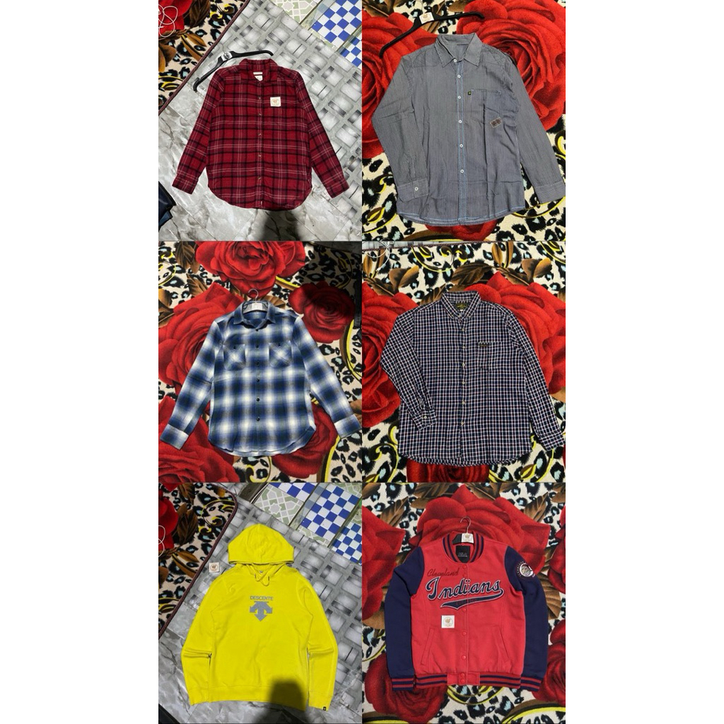kemeja flanel,polo uniql0, polo fp, polo rl